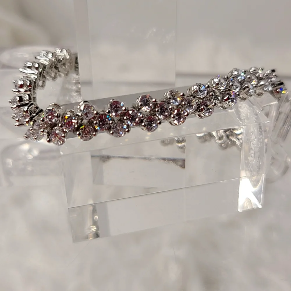 Diamond simulant Bracelet